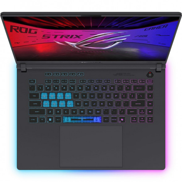 Ноутбук игровой ASUS ROG Strix G16 G615JMR-TS415 (16&amp;quot;, IPS, Intel Core i7-14650HX 2.2ГГц, 16-ядерный, 16ГБ DDR5, 512 ГБ SSD, NVIDIA GeForce RTX 5060 - 8 ГБ, без ОС), серый в Благовещенске