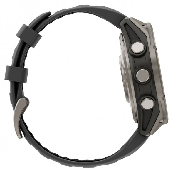 Умные часы Garmin Fenix 8 PRO, 47 мм, AMOLED, Sapphire, Titanium with Graphite/Black Silicone Band 010-03198-10 в Благовещенске
