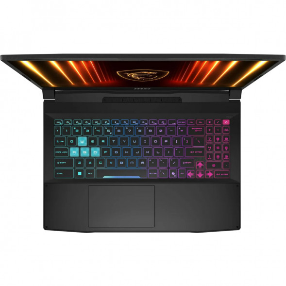 Ноутбук MSI Katana 15 HX B14WFK-1065XRU (15.6&amp;quot;, IPS, Intel Core i5 14450HX 2.4ГГц, 10 ядер, 16ГБ DDR5, 512ГБ SSD, NVIDIA GeForce RTX 5060 - 8 ГБ, FreeDOS), черный в Благовещенске