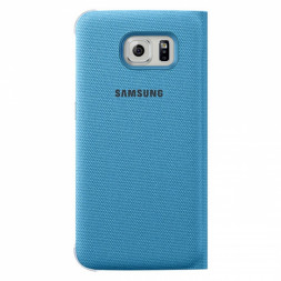Чехол для Samsung Galaxy S6 S-View Cover (EF-CG920BLE), Blue