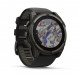 Умные часы Garmin Fenix 8, 51 мм, Solar, Sapphire Carbon Gray DLC Titanium with Black/Pebble Gray Silicone 010-02907-10 в Благовещенске