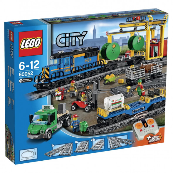Конструктор LEGO City Trains 60052 Грузовой поезд в Благовещенске