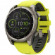Умные часы Garmin Fenix 8, 51 мм, Solar, Sapphire Titanium with AMP Yellow/Graphite Silicone Band 010-02907-20 в Благовещенске