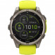 Умные часы Garmin Fenix 8, 51 мм, Solar, Sapphire Titanium with AMP Yellow/Graphite Silicone Band 010-02907-20 в Благовещенске