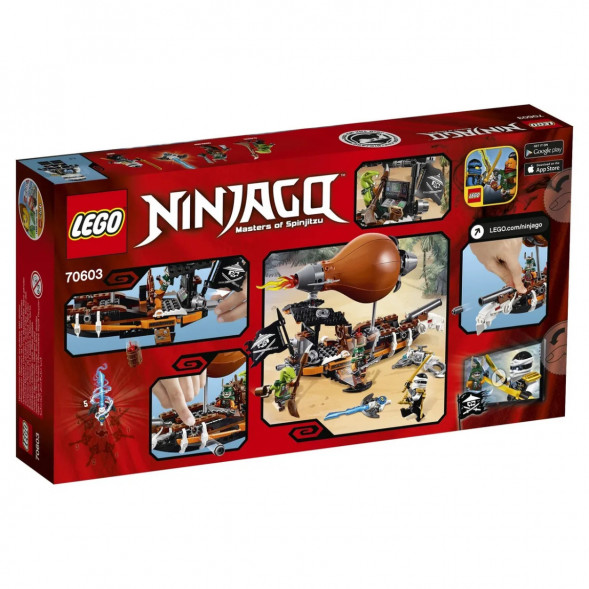 Конструктор LEGO Ninjago 70603 Дирижабль-штурмовик в Благовещенске