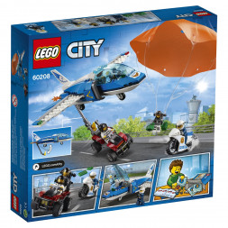 Конструктор LEGO City Police 60208 Воздушная полиция: арест парашютиста
