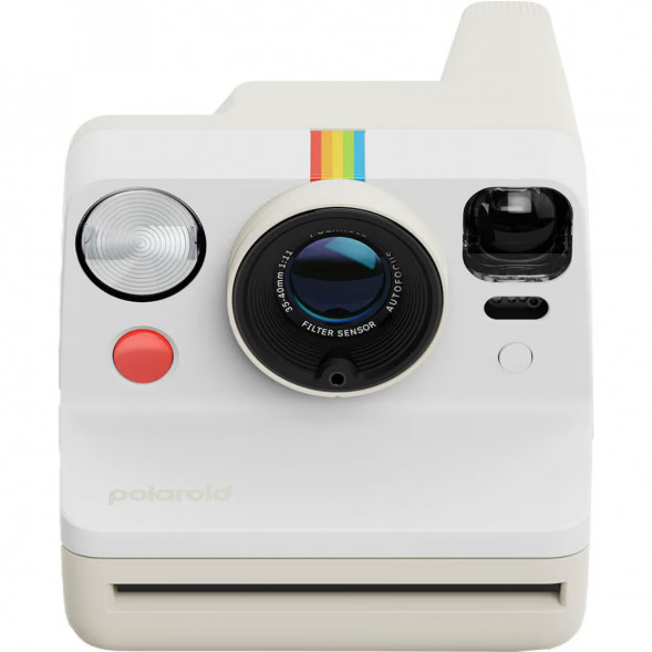 Фотоаппарат моментальной печати Polaroid Now Generation 3 + 8 цветных картриджей, белый в Благовещенске