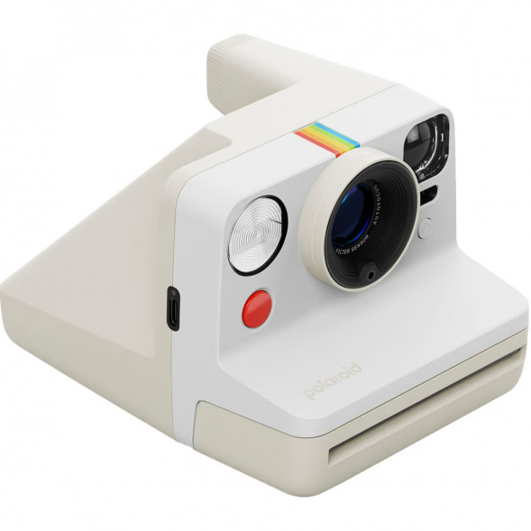Фотоаппарат моментальной печати Polaroid Now Generation 3 + 8 цветных картриджей, белый в Благовещенске