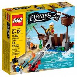 Конструктор LEGO Pirates 70409 Защита обломков корабля