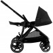 Детская коляска Cybex Gazelle S BLK Moon Black с корзиной и дождевиком в Благовещенске