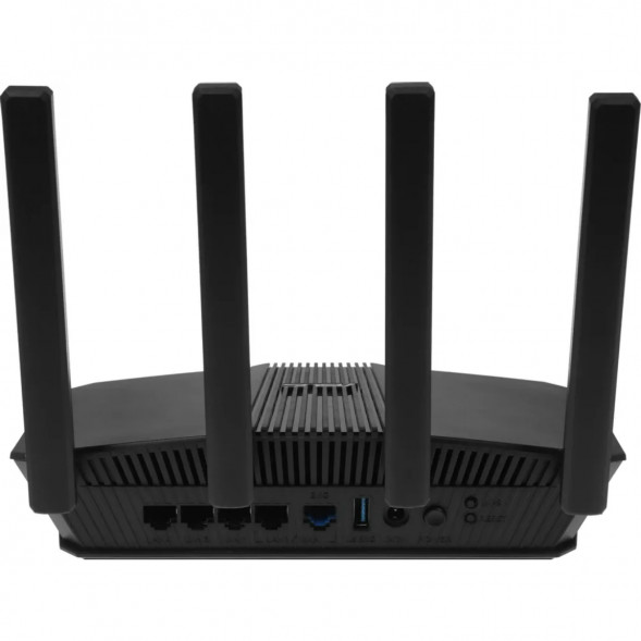 Wi-Fi роутер ASUS RT-BE58U, Wi-Fi 7, BE3600, 2.4/5ГГц, 4 LAN, черный в Благовещенске