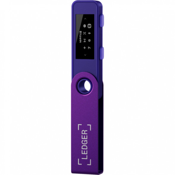 Криптокошелек Ledger Nano S Plus 1 шт., Purple Amethyst в Благовещенске