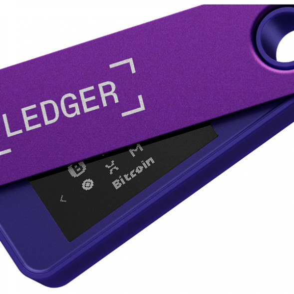 Криптокошелек Ledger Nano S Plus 1 шт., Purple Amethyst в Благовещенске