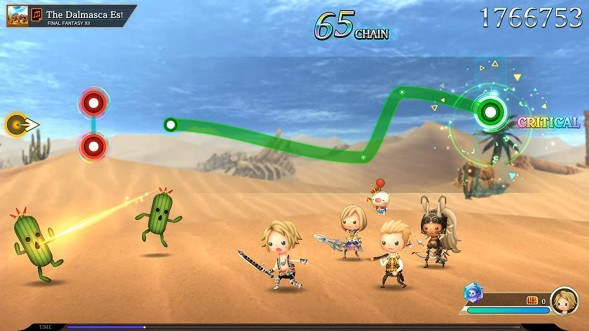 Игра Theatrhythm: Final Bar Line [Nintendo Switch, английская версия] в Благовещенске