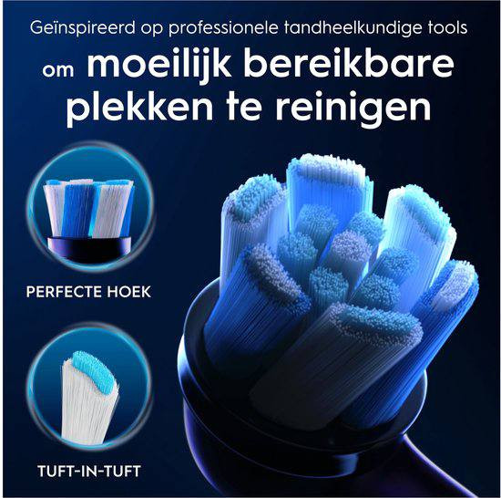 Насадки на зубные щетки Oral-B iO Series Ultimate Clean Black - CrissCross - 4 шт. в Благовещенске