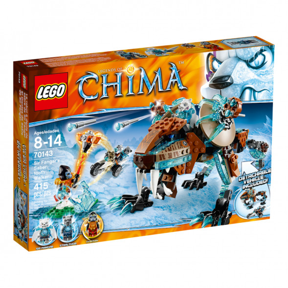Конструктор LEGO Legends of Chima 70143 Саблезубый шагающий робот Сэра Фангара в Благовещенске