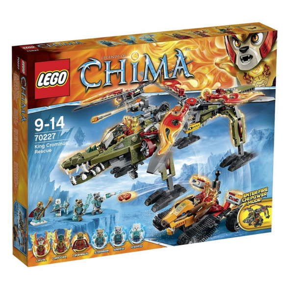 Конструктор LEGO Legends of Chima 70227 Спасение короля Кроми в Благовещенске