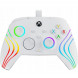 Геймпад проводной PDP для Xbox Afterglow Wave, White в Благовещенске