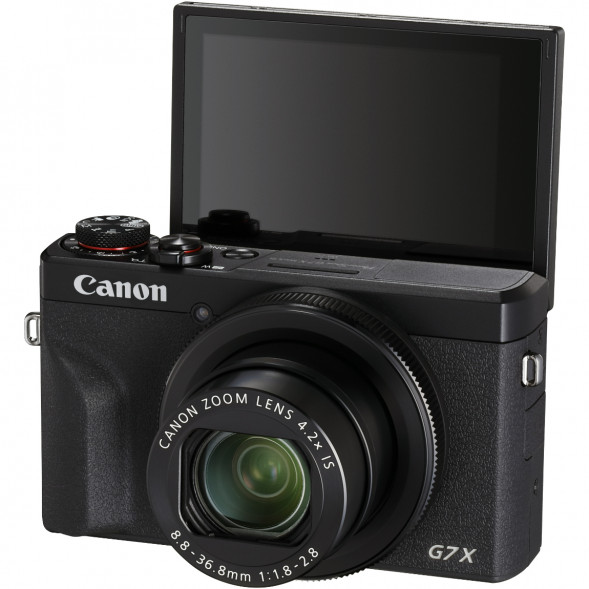 Фотоаппарат Canon PowerShot G7X Mark III, чёрный в Благовещенске