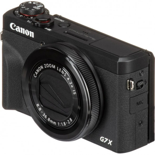 Фотоаппарат Canon PowerShot G7X Mark III, чёрный в Благовещенске