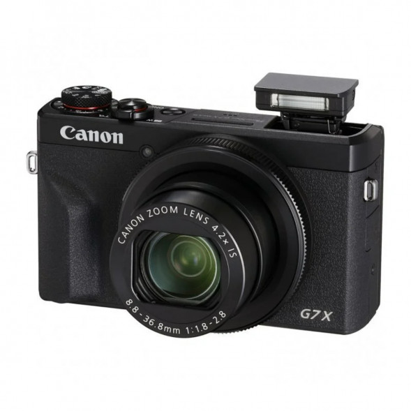 Фотоаппарат Canon PowerShot G7X Mark III, чёрный в Благовещенске