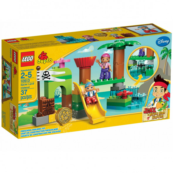 Конструктор LEGO DUPLO 10513 Штаб пиратов Нетландии в Благовещенске