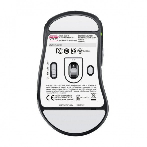 Беспроводная мышь CHERRY XTRFY M64 Pro Wireless, Black в Благовещенске