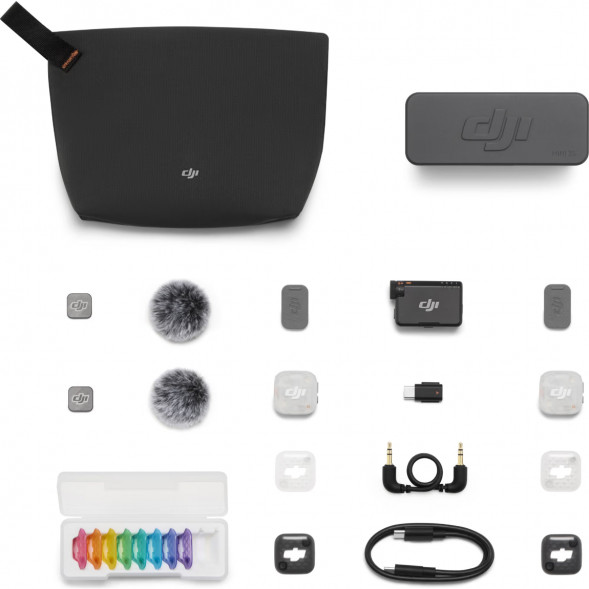Микрофон DJI Mic Mini 2S (2 TX + 1 RX + Charging Case) в Благовещенске