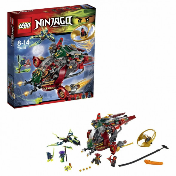 Конструктор LEGO Ninjago 70735 Корабль R.E.X Ронана в Благовещенске