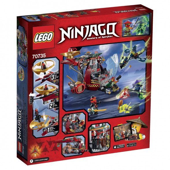 Конструктор LEGO Ninjago 70735 Корабль R.E.X Ронана в Благовещенске