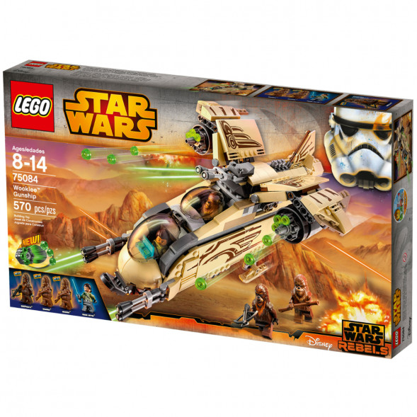 Конструктор LEGO Star Wars 75084 Боевой корабль Вуки в Благовещенске