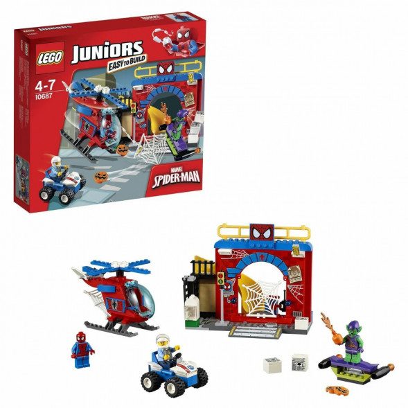 Конструктор LEGO Juniors 10687 Убежище Человека-паука в Благовещенске