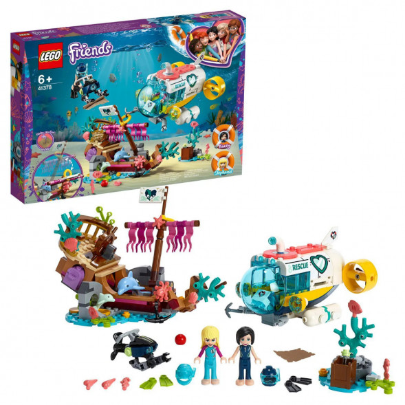 Конструктор LEGO Friends 41378 Спасение дельфинов в Благовещенске
