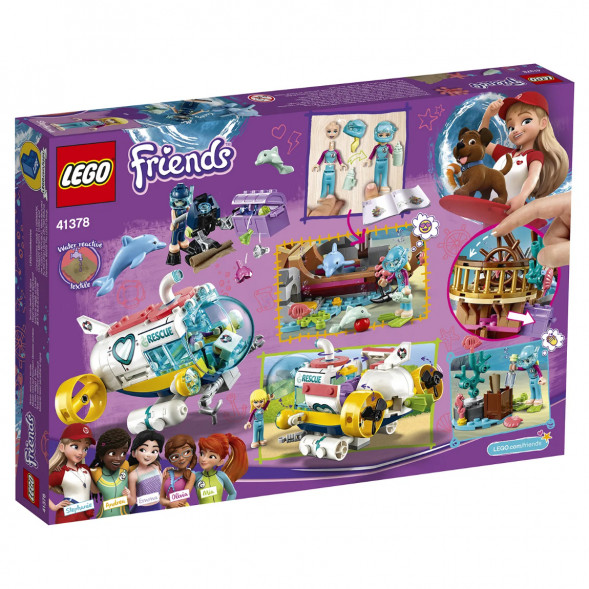Конструктор LEGO Friends 41378 Спасение дельфинов в Благовещенске