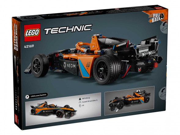 Конструктор LEGO Technic 42169 Гоночная машина NEOM McLaren Formula E в Благовещенске