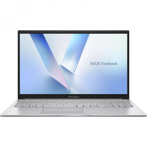 Ноутбук ASUS Vivobook 15 X1504MA-BQ224 (15.6&amp;quot;, IPS, Intel Core 5 320 1.5ГГц, 6 ядер, 8ГБ DDR5, 512ГБ SSD, Intel Graphics, без ОС), серебристый в Благовещенске