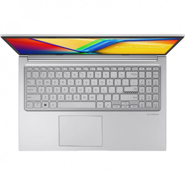 Ноутбук ASUS Vivobook 15 X1504VA-BQ4172 (15.6&amp;quot;, IPS, Intel Core 5 120U 1.4ГГц, 10 ядер, 8ГБ DDR5, 512ГБ SSD, Intel Graphics, без ОС), серебристый в Благовещенске